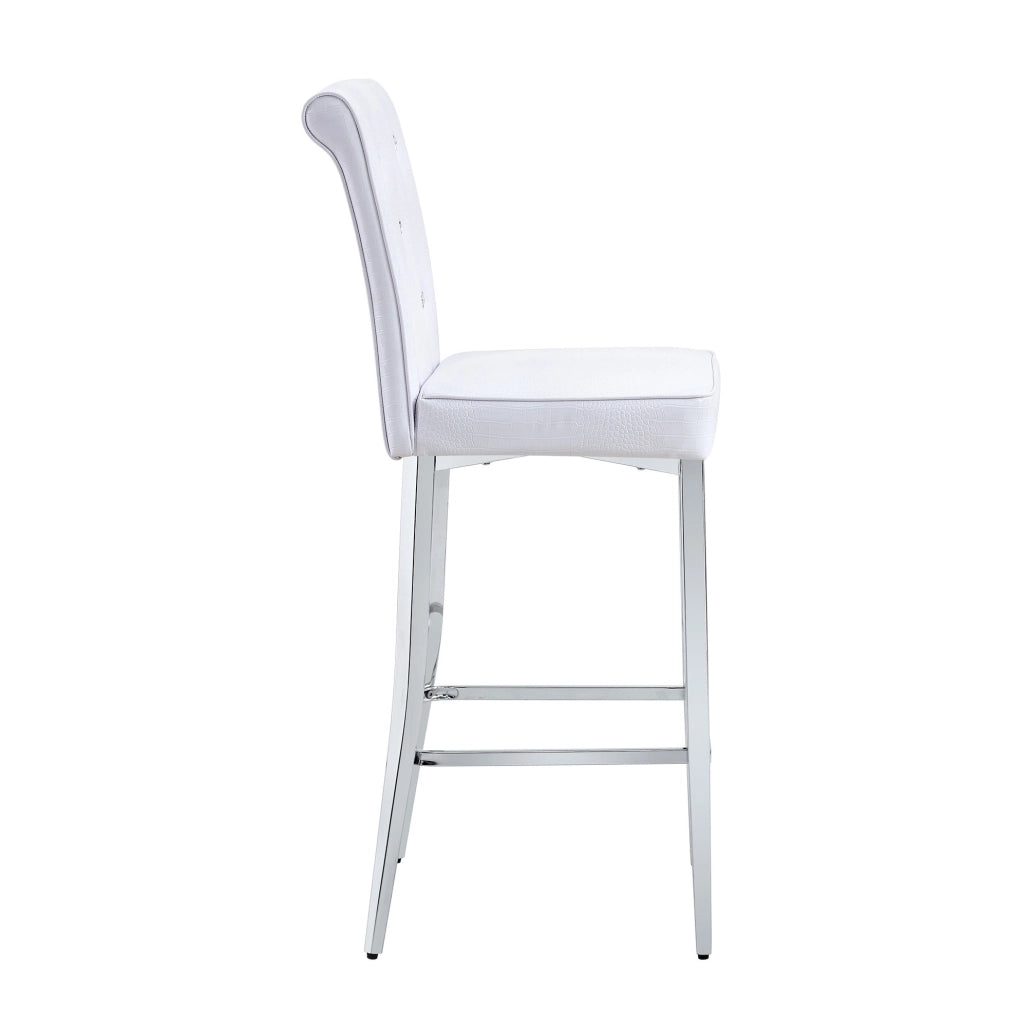 SGABELLO DA BAR Set da 2 pezzi in PVC