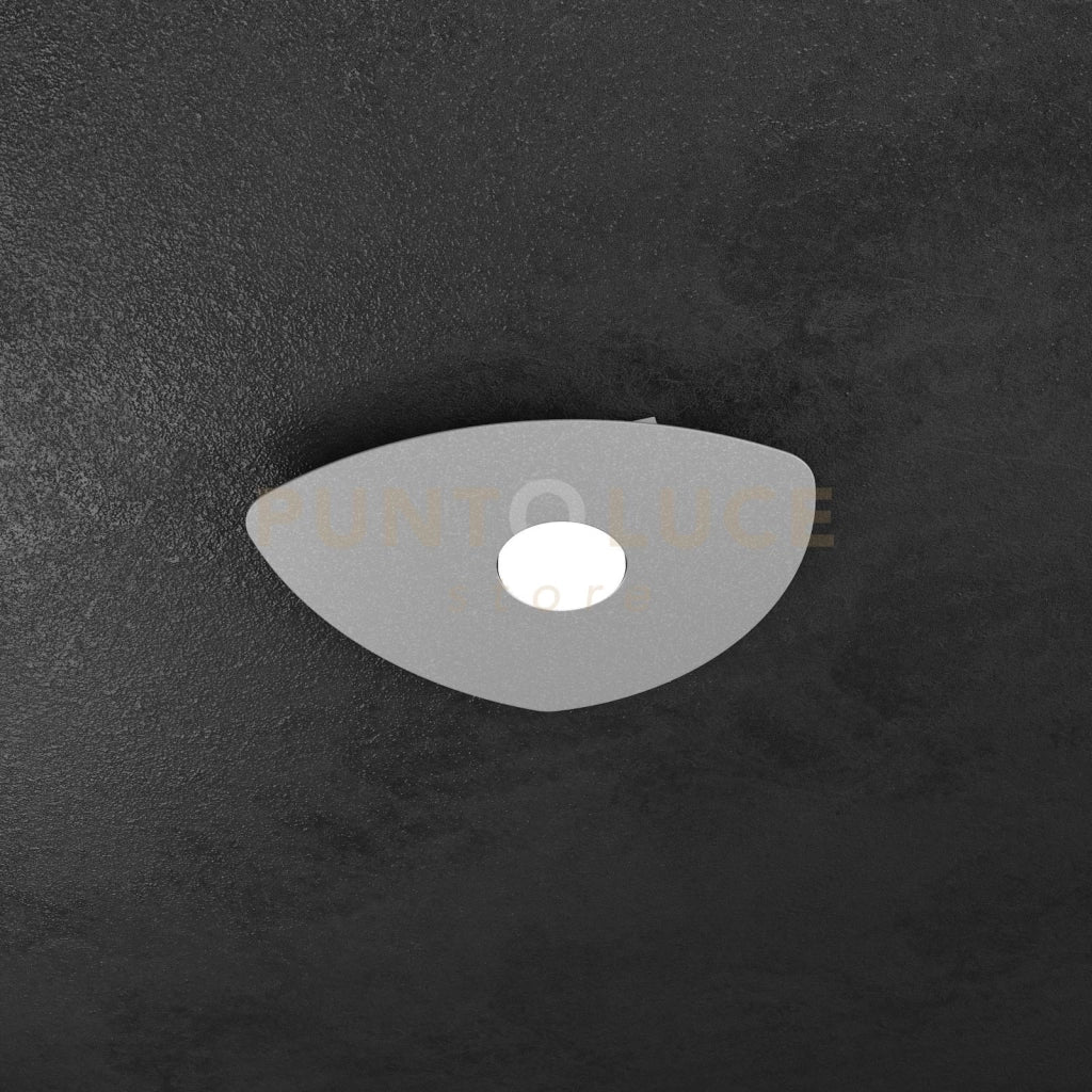 SHAPE APPLIQUE-PLAFONIERA 1 LUCE GRIGIO 1143-1-GR