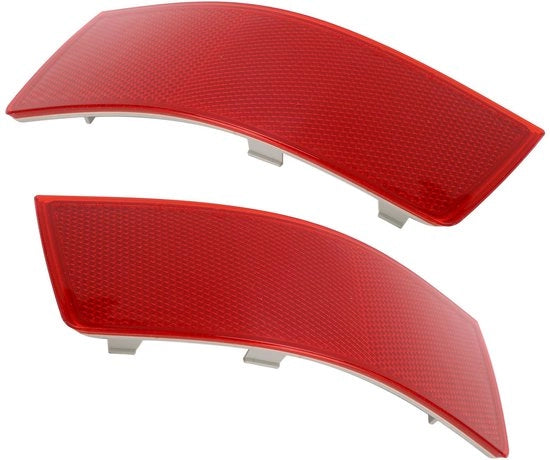Riflettori posteriori shockresistenti - 2 pezzi - Riflettori per bicicletta - Striscia riflettente - Sicurezza - Compatibile con GLK classe X204