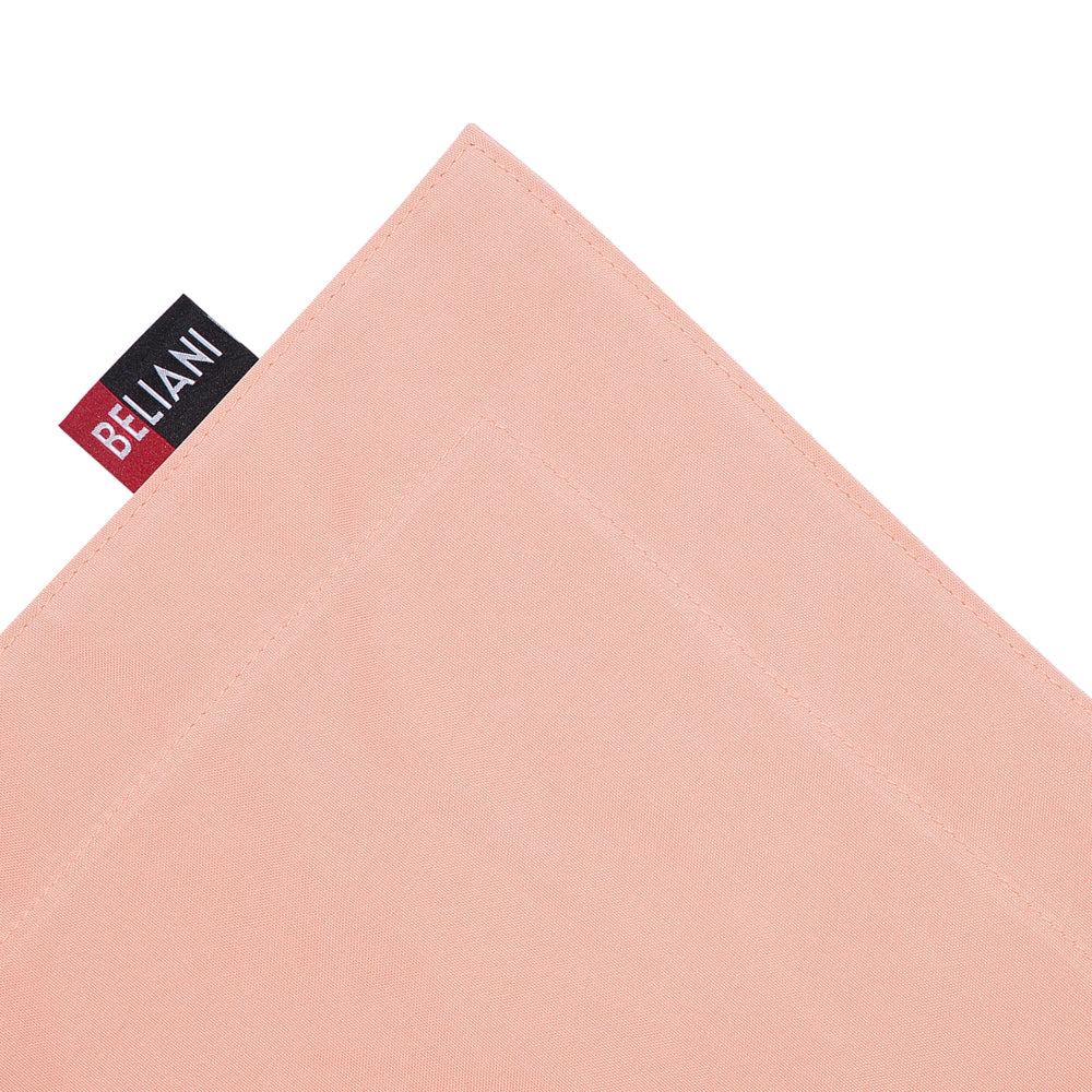 Pouf di seduta poltrona sacco Grande Rosa Pesca con Zip 140 x 180 cm