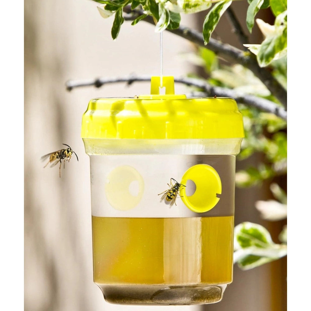 Trade Shop - Set 6 Pz Trappola Per Vespe Calabroni Insetti Da Appendere Balcone Giardino 020176 -