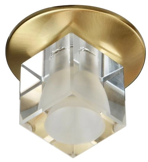 Faretto incasso rotondo SK-06 1xG4 cristallo oro Candellux