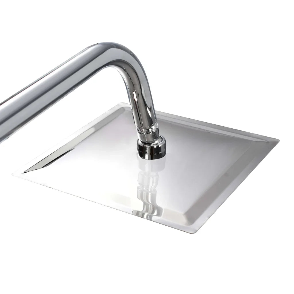 Set per Doccia a Doppio Soffione con Doccetta Acciaio Inox CFW7659189