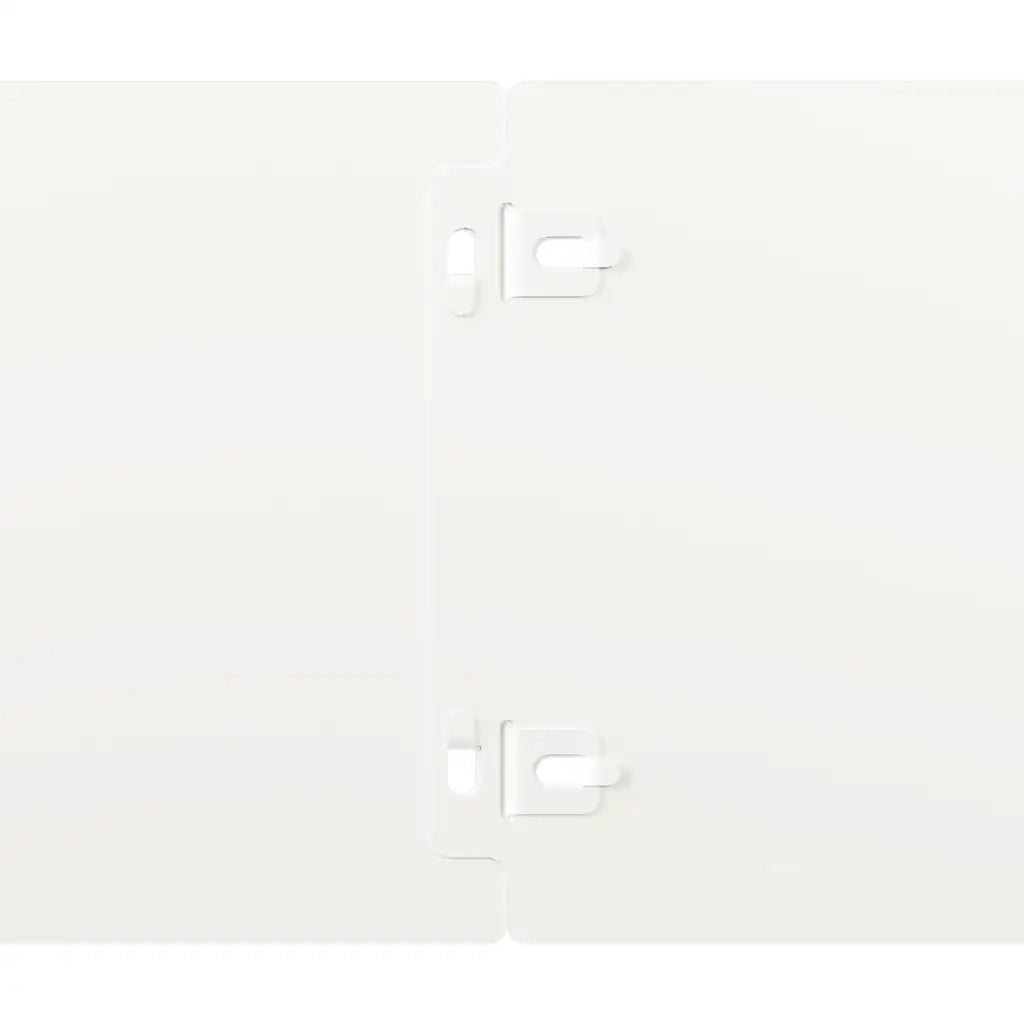 Bordure per Prato 50 pz Bianchi Acciaio Laminato a Freddo