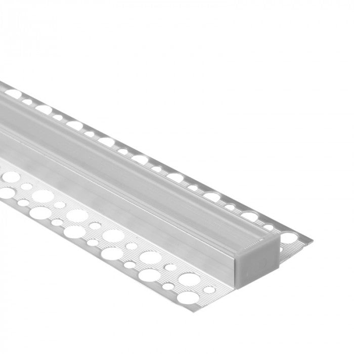 Profilo LED GNS01 superficie anodizzato diffusore 2m Ecolight