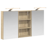 Set di Armadi da Bagno | Armadio da bagno con lo scaffale 3 pz 90 x 10,5 x 50 cm