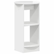 Mobile laterale | Tavolo laterale | Tavolino Bianco Lucido Legno ingegnerizzato