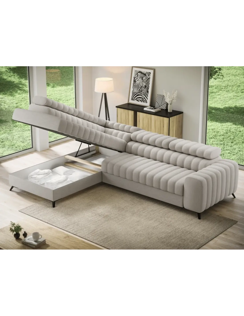 Divano ad angolo collezione KANEDOJO colore Beige