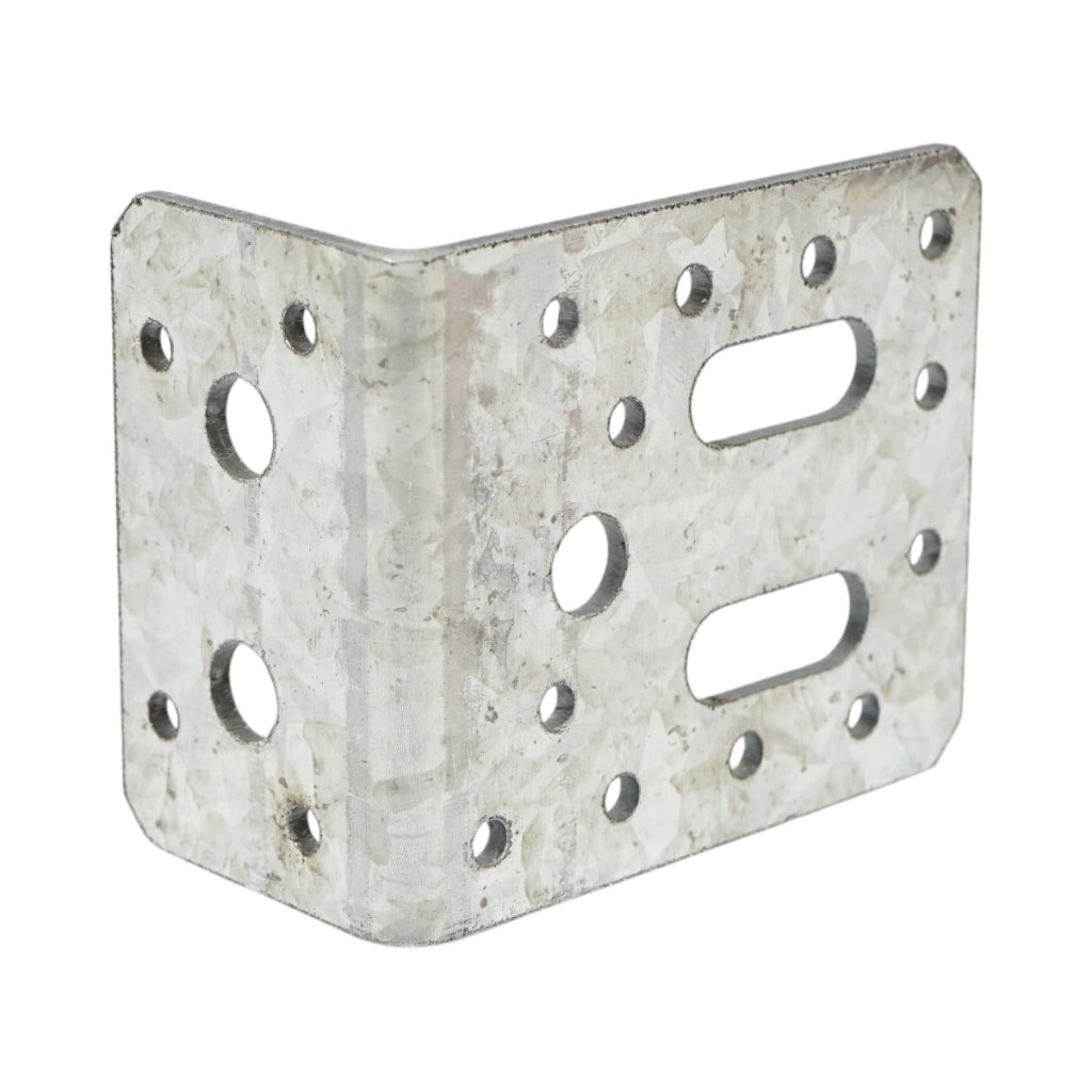 Biella regolabile 90x48x76mm, spessore 3mm, acciaio zincato