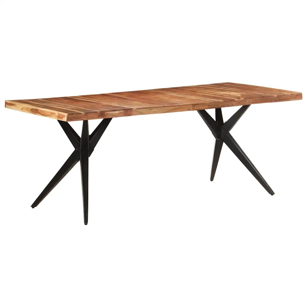 Tavolo da Pranzo | Tavolo da cucina 200x90x76 cm Legno Massello di Acacia