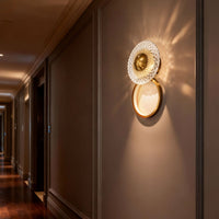 Applique Da Parete Led Lhj071-w Brush Gold