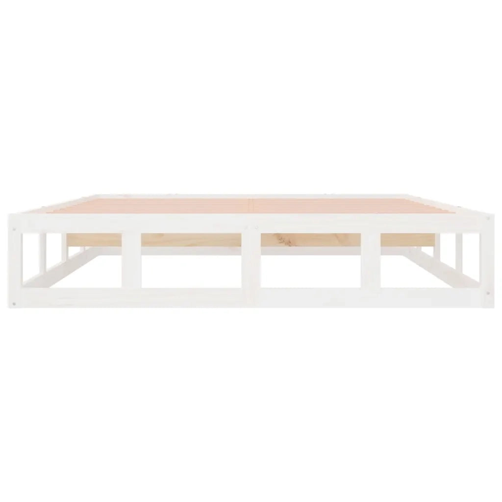 Giroletto Bianco 160x200 cm in Legno Massello cod mxl 63184
