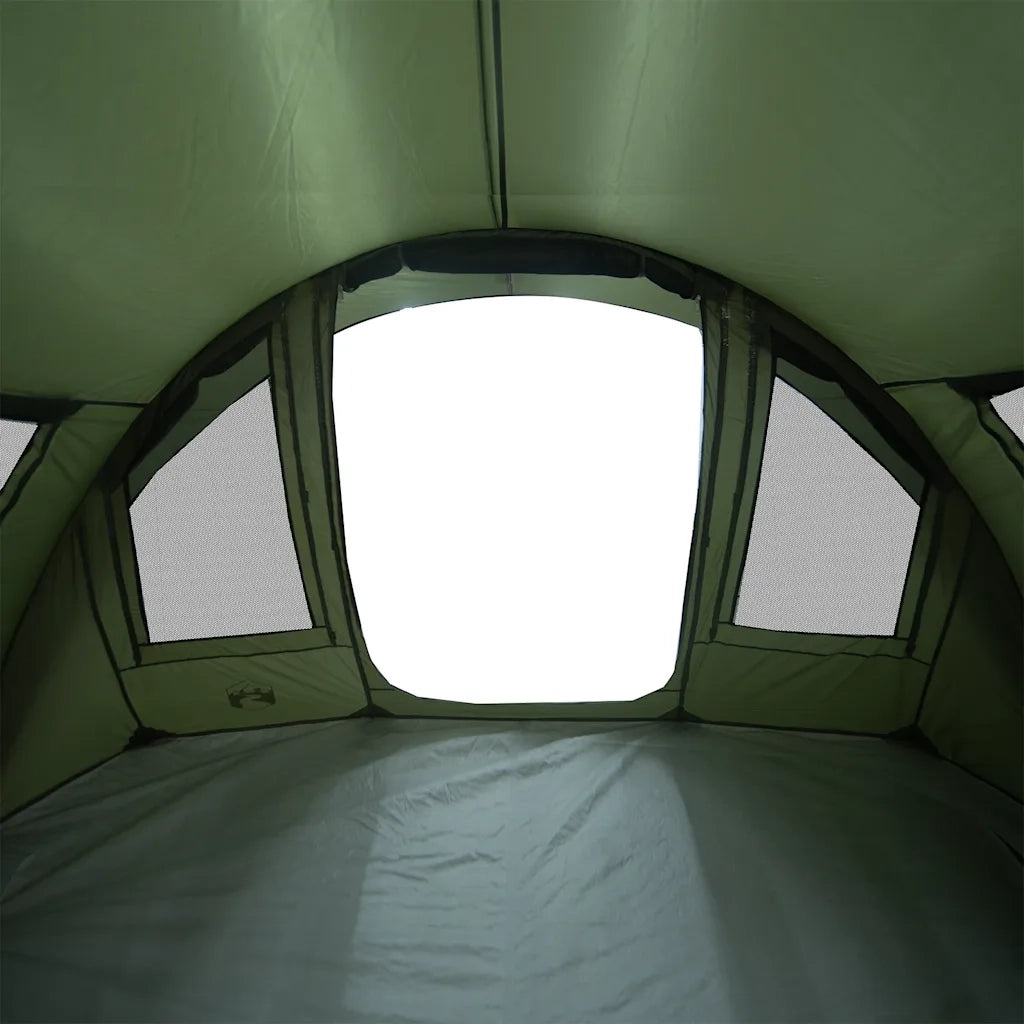 Tenda da Pesca per 2 Persone Verde Oliva Impermeabile