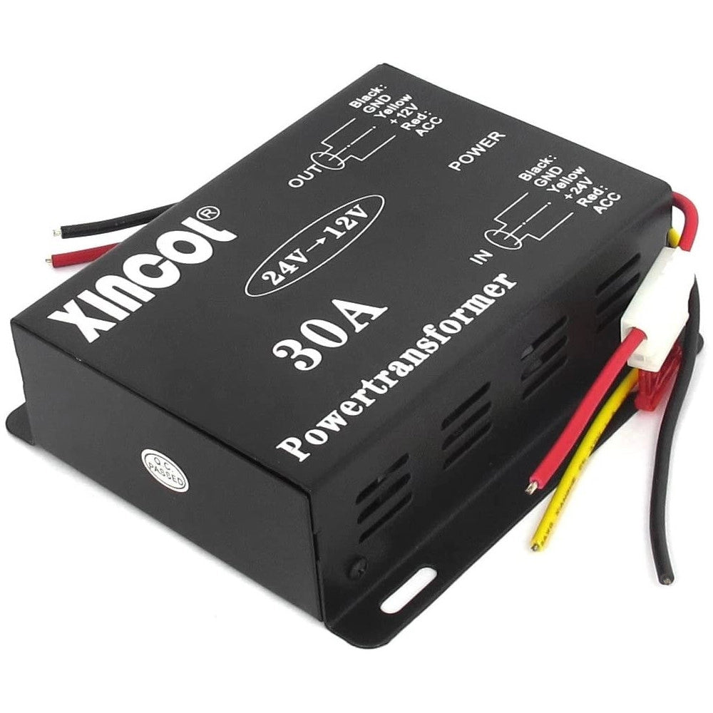 Trade Shop - Inverter Convertitore Auto Da 30a Amp Dc Da 24v A 12v Auto Camion Camper -