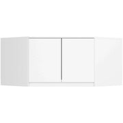 Sopralzo per armadio AKORD S100 Bianco 100 cm 2 ante 100x50x55 cm