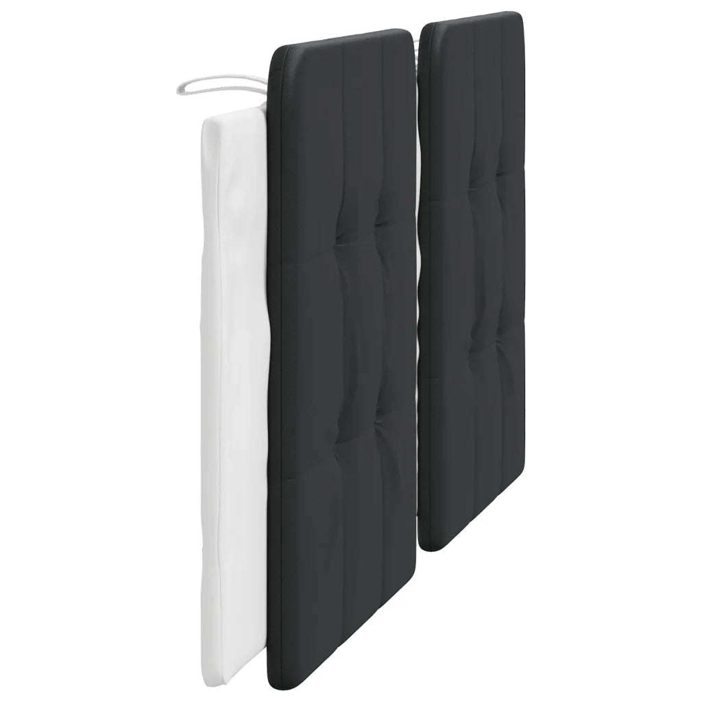 Cuscino Testiera Zadar Nero e Bianco 180 cm in Similpelle CFW8434796