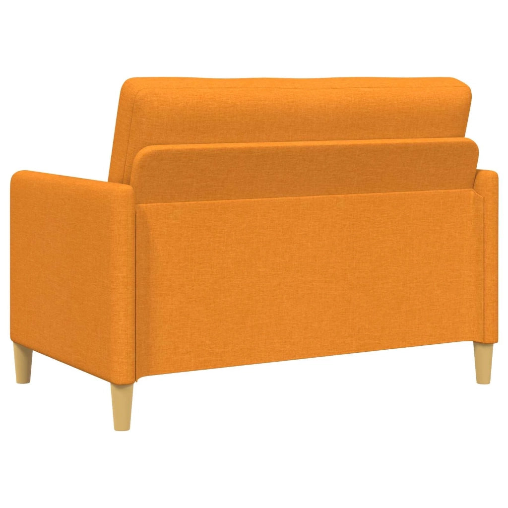 Divano con Storage Giallo Scuro 122 x 78 x 87 cm Poliestere 42036900