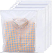 30 Sacchetti Reutilizzabili con Cerniera, 45 x 35 cm, Sacchi Idrorepellenti per Abbigliamento, Scarpe e Cosmetici, Ideali per il Viaggio e l'Organizzazione