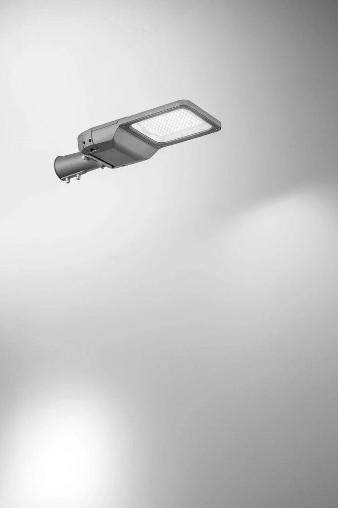 FARO STRADALE LED ROADWAY GRIGIO IN METALLO 50W 8250LM 3000K CRI>70 IK08 IP65 525X192X202MM