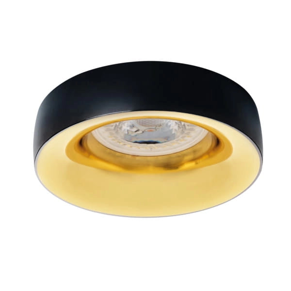 Faretto soffitto Kanlux ELNIS 27810 nero-oro GU10 10W