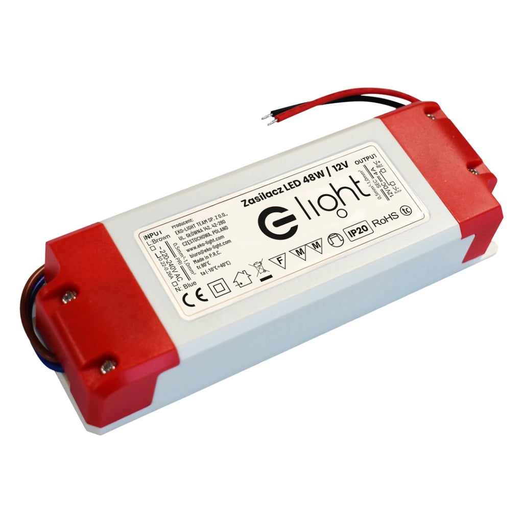Alimentatore LED 48W 12V Eko-Light Milagro EKZAS9700