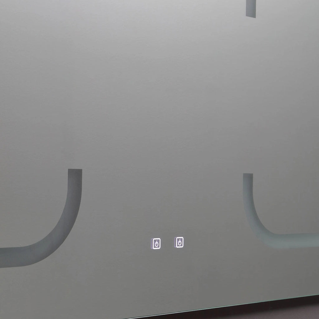 Specchio rettangolare 180x80 retroilluminato