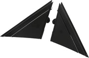 Specchio Retrovisore Copertura di Ricambio per 500 2012-2017 Numero di Ordine (1SH17KX7AA-1SH16KX7AA) - Originale Standard - Lato Guida Sinistro & Lato Passeggero Destro - Trim Plate a Triangolo - Nero Lucido - Contenuto HTML