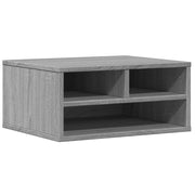 Supporto per stampante Sonoma mobile da scrivania/ufficio 49 x 40 x 22,5 cm legno ingegnerizzato grigio 02_0044783