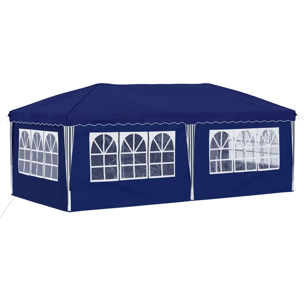 Tenda per feste a pop-up-Gazebo 575 x 288 x 245 cm Blu