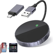 Dongle CarPlay Senza Fili Auto Connetti USB Type-C e Gioca iOS 10+ Carplay Dongle