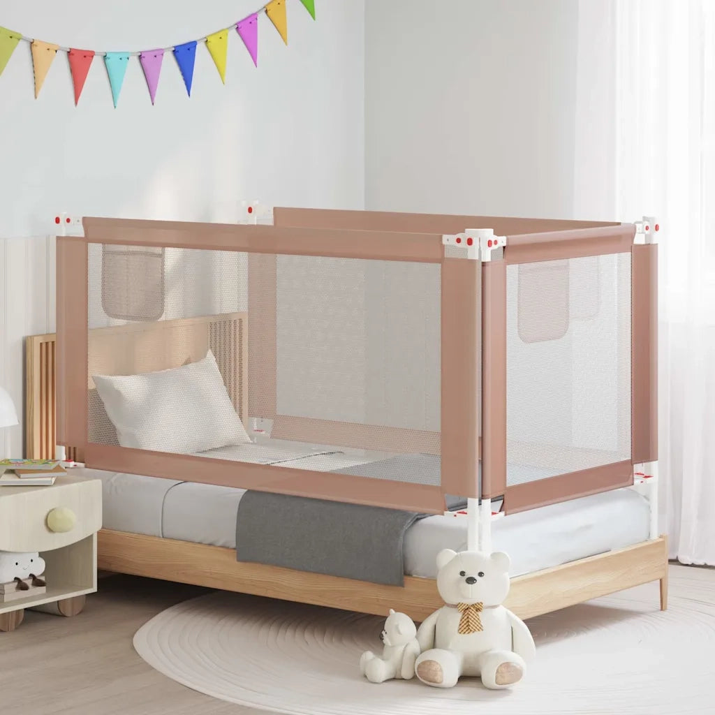 Sponda Letto di Sicurezza per Bambini Talpa 160x25cm in Tessuto 10221