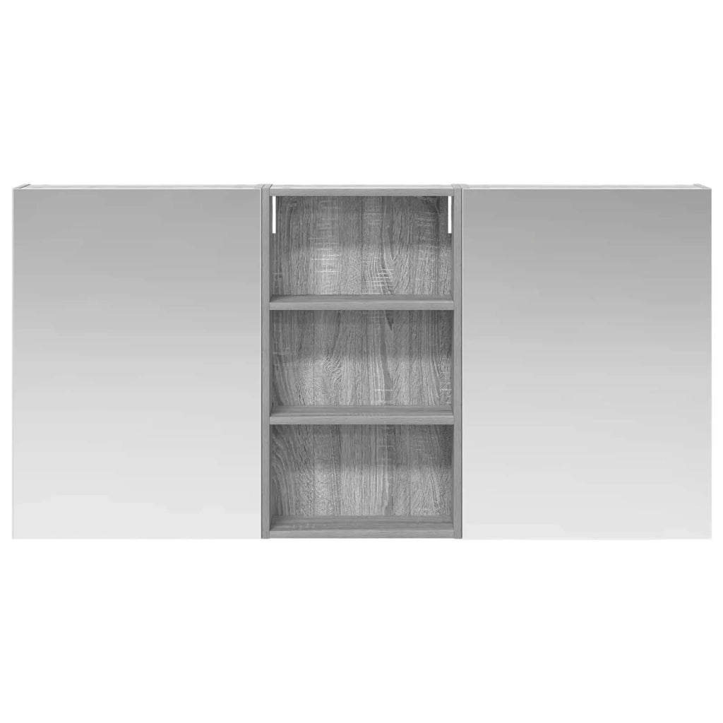 Set di Armadi da Bagno con lo scaffale 3 pcs 140 x 14,5 x 70 cm 3403781