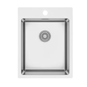 Lavello da incasso SA349 1 vasca 39x50.5 cm. inox