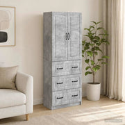 Set di armadi 2 pcs Grigio Cemento 66 x 34,5 x 87 cm 3416964
