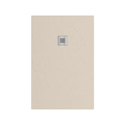 Piatto doccia in marmoresina rettangolare 70x120 cm SABBIA finitura pietra estasi LONDRA