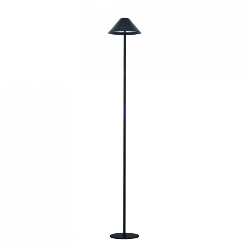 Liberty Lampada da Terra LED 3W 3000K – Ricaricabile a Batteria, Dimmer Touch, USB-C, Portatile per Interno ed Es Nero