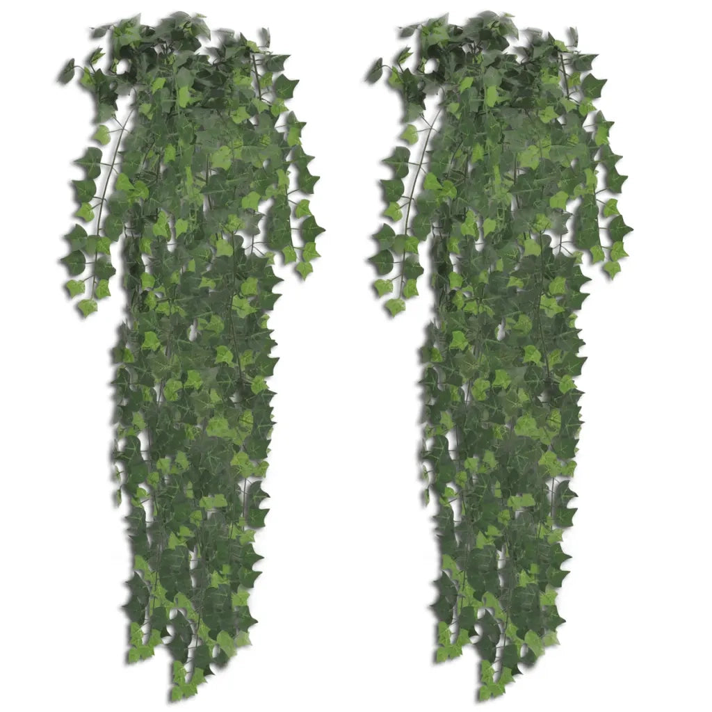 Edera Artificiale Verde 2 Cespugli 90 cmcod mxl 96957
