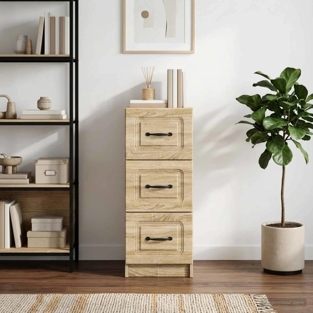 Mobile con Cassetti Rovere Sonoma 33 x 34,5 x 87 cm 895767