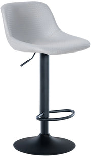 Sgabello Loft grigio,Finta pelle