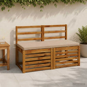 Cuscini per Panchina a 2 Pezzi SOEST 2 pz 100% Poliestere 949263