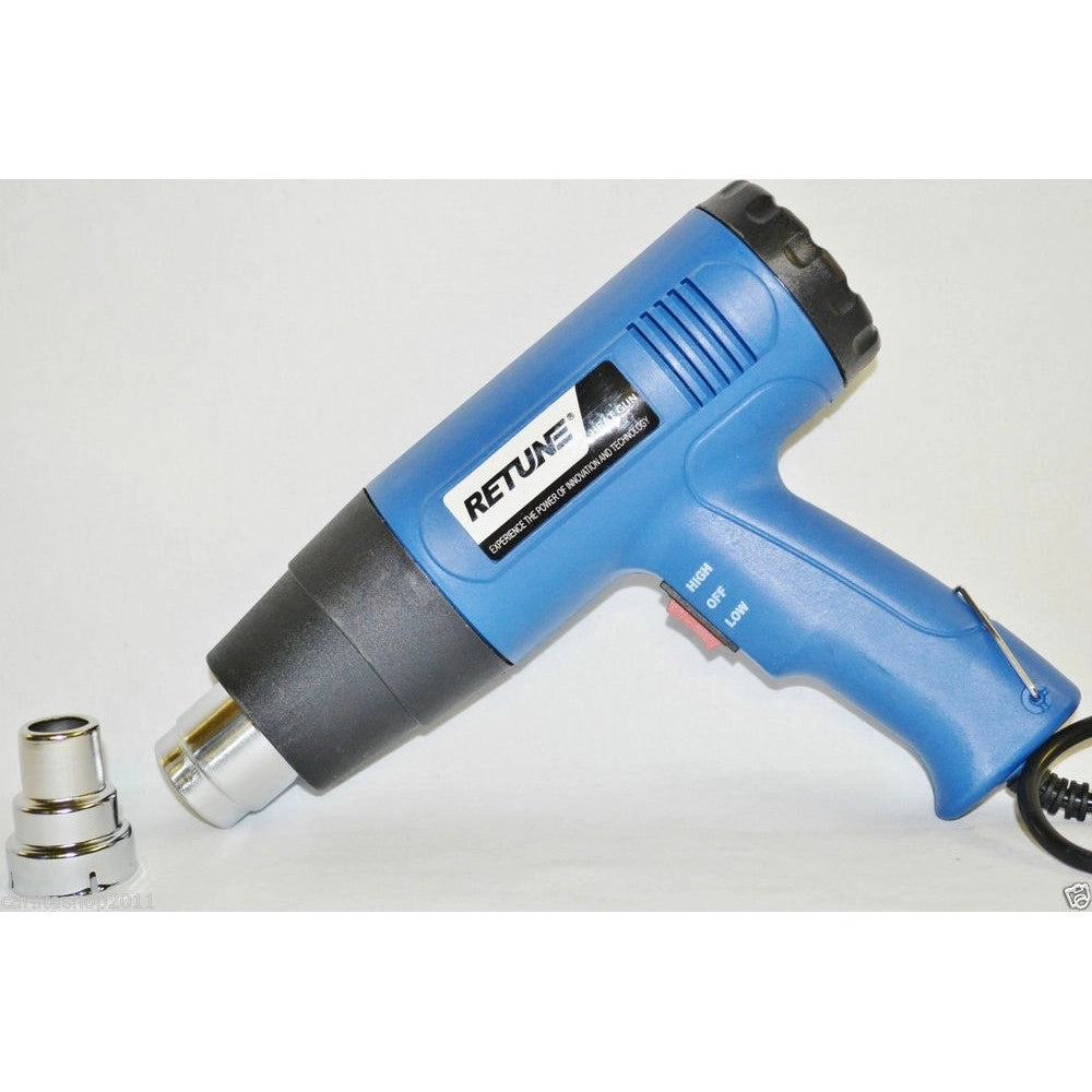 Trade Shop - Sverniciatore Pistola Termica Ad Aria Calda Phon Phono 1800w 400 600 Gradi -