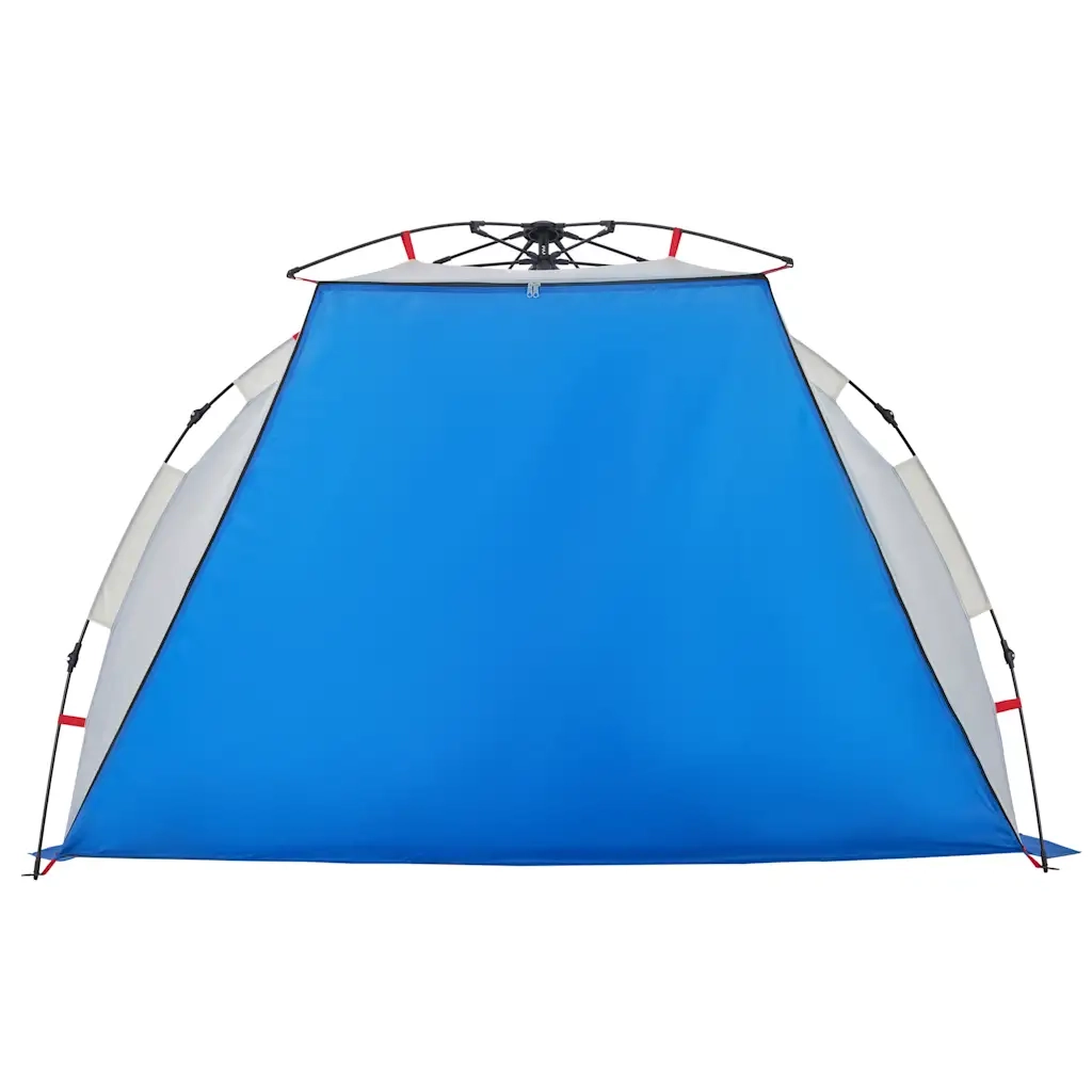 Tenda da Spiaggia 2 Persone-Tenda da campeggio Azzurro Rilascio Rapido Impermeabile 632763