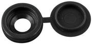 Copricapo a vite a schiocco M5 - 100 pezzi - Kunststof - Copertura a vite per mobili - Copertura a schiocco per mobili - Vite a schiocco autoadesivi