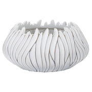 Vaso Decorativo VKH670, Bianco, Poliresina, 40x40x20 cm