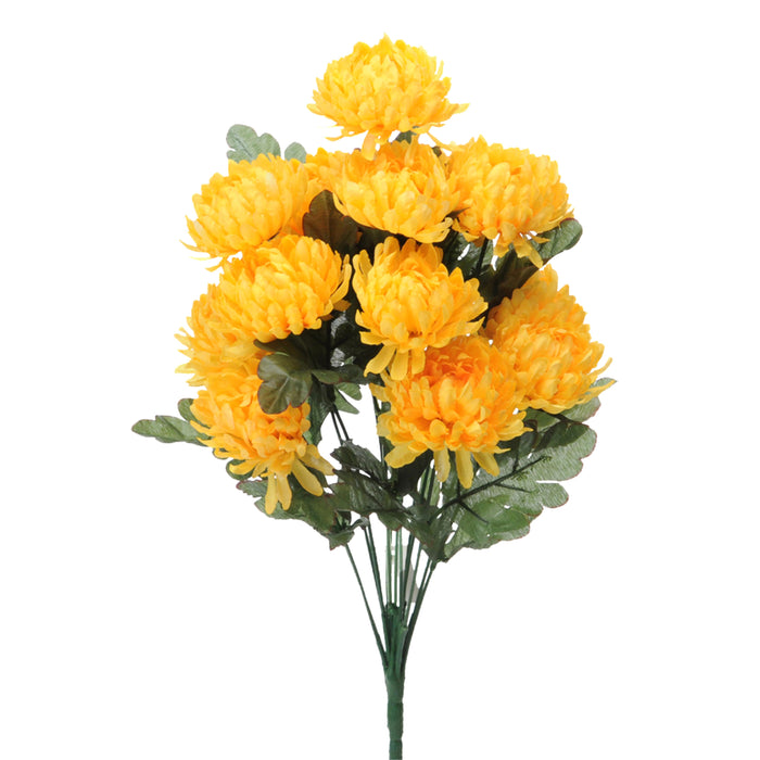 Set 3 Cespugli di Astro con 14 Fiori H 46 cm