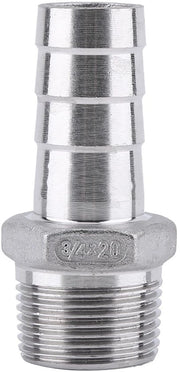 Pilastra con connettore in acciaio inossidabile SS304 - connettore - pezzo di tubo - valvola di chiusura - connettore - per acqua/gas/flussi liquidi