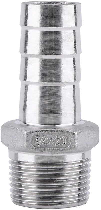 Pilastra con connettore in acciaio inossidabile SS304 - connettore - pezzo di tubo - valvola di chiusura - connettore - per acqua/gas/flussi liquidi