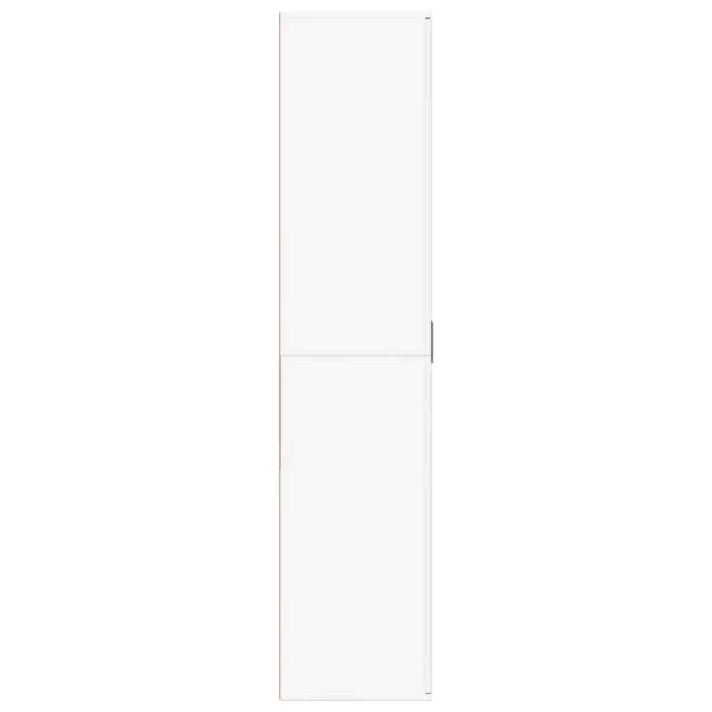 Scarpiera mobile contenitore per scarpe mobile per ingresso/corridoio/soggiorno 80 x 39 x 178 cm legno ingegnerizzato bianco 02_0021510