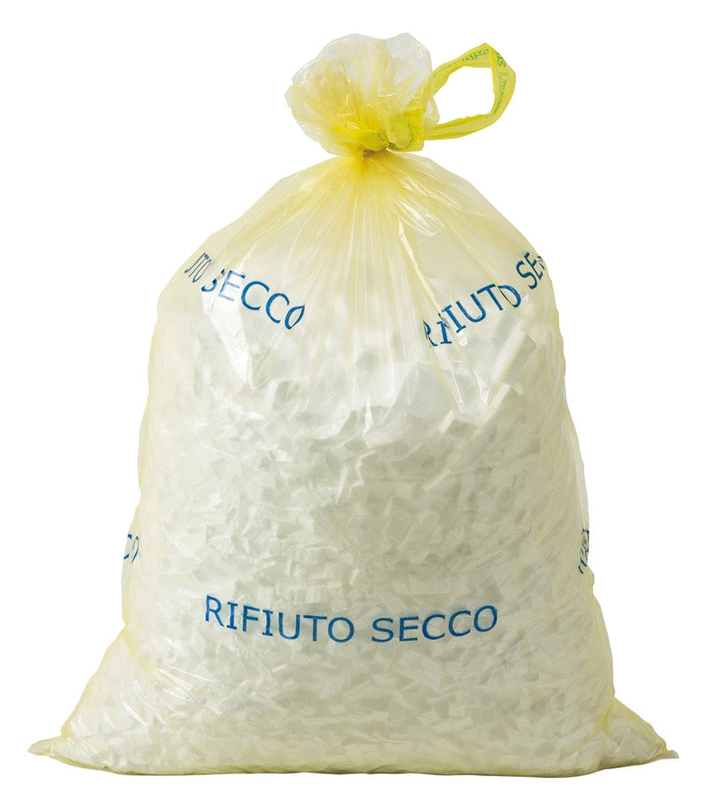 Virosac SACCO RIFIUTI LACCIOSAC FAMIGLIA GIALLO 20 PZ cm. 55x75 - lt. 45 24.00 rotoli
