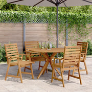 Set da Pranzo per Giardino 5 pz in Legno Massello di Acacia 3283566